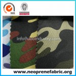 Camouflage Neoprene Fabric