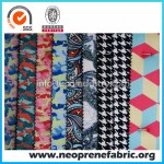 Printed Neoprene Fabric