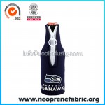 Insulated Neoprene Bottle Cover with Zipper
