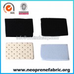 White SBR Punched Neoprene Fabric Rubber Material