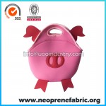 Pink Pig Neoprene Kids Lunch Bag